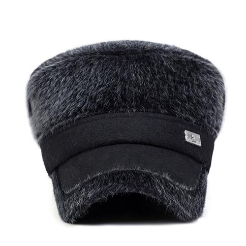 Jual Unisex Imitation Mink Fur Earflap 