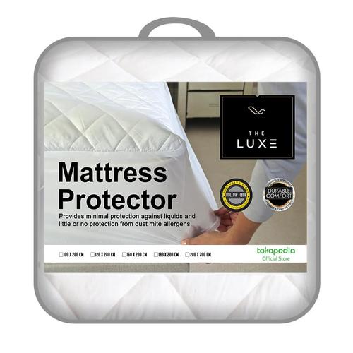 Foto Produk Pelindung Kasur | The Luxe Mattress Protector Fitted 180x200 dari The Luxe