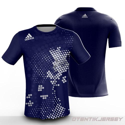 Jual KAOS JERSEY ADIDAS NAVY MOTIF 01 FULLPRINT - NAVY, L - Kota Semarang -  ekaos | Tokopedia