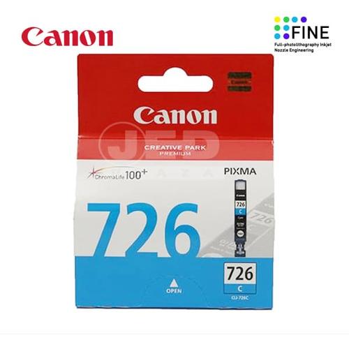 Gambar CANON Tinta Printer Murah Ink Cartridge CLI-726 Cyan dari JED PLAZA Jakarta Barat Tokopedia