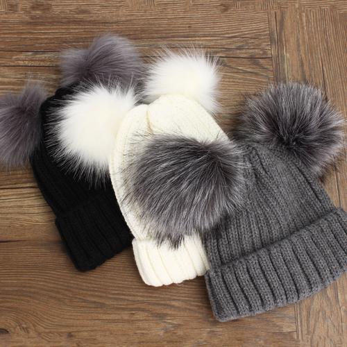 Jual WA7 Women Outdoor Knitted Hat 