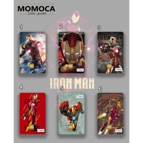 Foto Produk kartu bca flazz ironman marvel custom kartu tol / toll / emoney etoll - BCA FLAZZ dari momoca