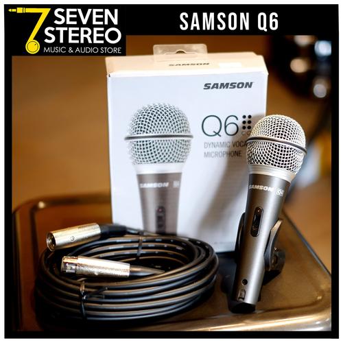 Jual Samson Q6 Dynamic Microphone Mic Kota Bandung SEVEN STEREO Tokopedia