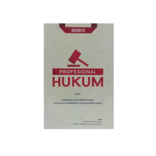 Foto Produk Buku Bahan PA - Profesional Hukum - KPHI - Perkantas dari Visi Christian Store