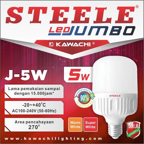 Foto Produk LED JUMBO KAPSUL STEELE 5W J-5W dari susanaberjaya
