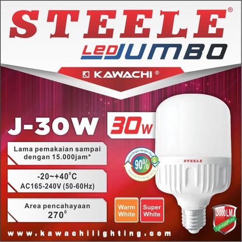Foto Produk LED JUMBO KAPSUL STEELE 30W J-30W dari susanaberjaya