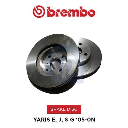 Foto Produk Brake Disc Rotor Toyota YARIS E, J, & G '05-ON BREMBO ORI dari NEW INTI OTOPART BANDUNG