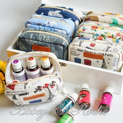 Foto Produk Pouch Oil Handmade 6 Slot by Abbey & Roche dari abbey & linen
