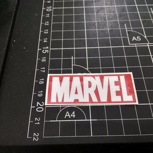 Foto Produk sticker cutting cutting sticker marvel sticker he uk 6x2cm dari Sticker online