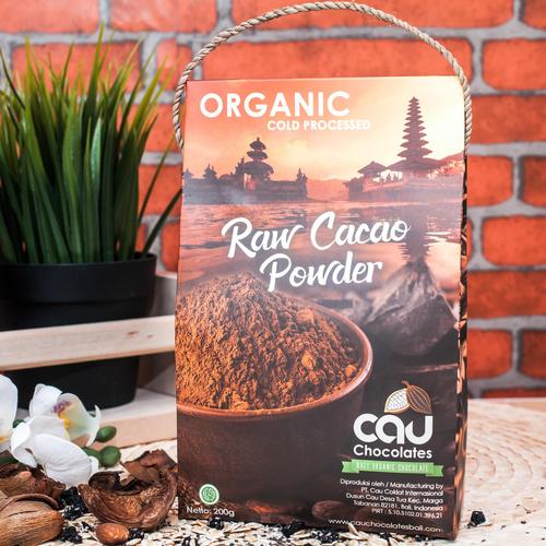 Foto Produk Organic Cacao Powder (Cau Chocolates) - 200g dari Genki Plant
