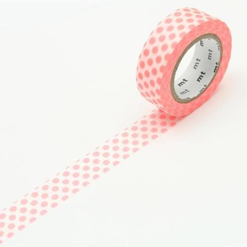 Foto Produk MT01D358 (15mm x 10m) dot shocking red dari gudily