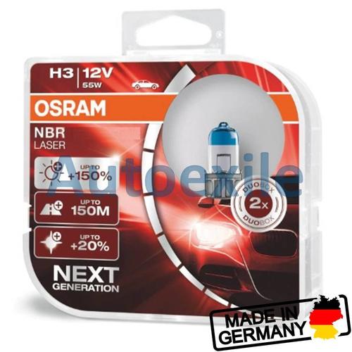 Foto Produk Osram NBR Laser Next Generation H3 NBL Night Breaker Gen2 Lampu Mobil dari Autoexile