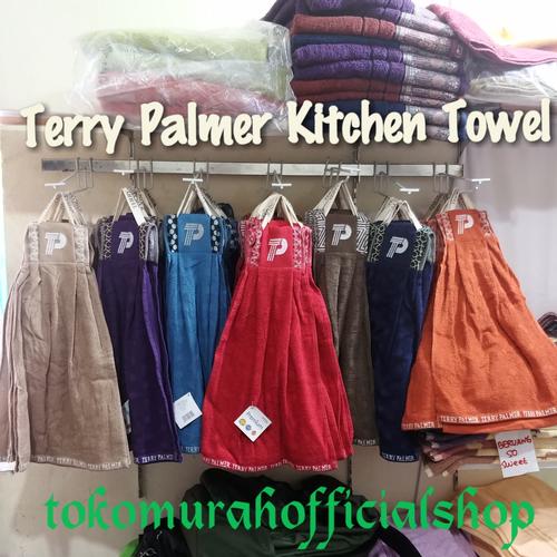 Foto Produk TERRY PALMER KITCHEN TOWEL LAP TANGAN - Maroon dari tokomurahofficialshop
