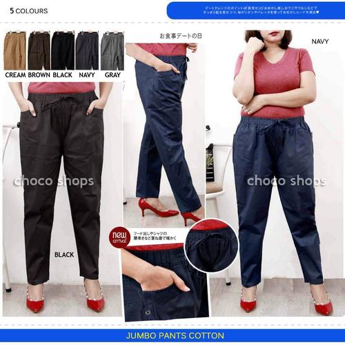 Foto Produk CELANA BAGGY EXTRA JUMBO (XXXXL) 5L - Hitam, EXTRA 5L dari Choco Shops