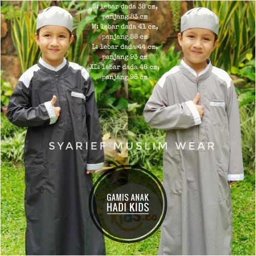 Foto Produk Gamis Anak Hadi Kids - Nyaman Berkualitas dari Syarief Muslim Wear