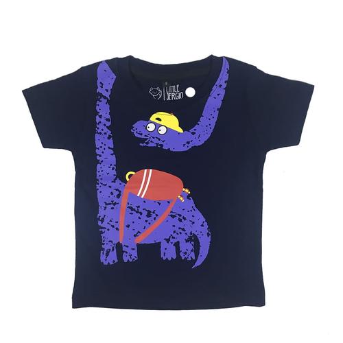 Foto Produk Kaos Anak - Anak | L065 Brontosaurus Tee by Litlle Jergio - 3XL dari Little Jergio