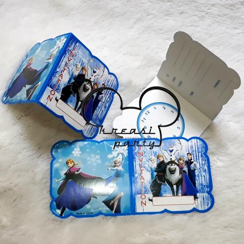 Foto Produk Undangan Frozen/Kartu Undangan Frozen/Undangan Ultah Frozen dari krEAsi party
