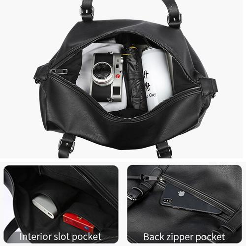 Jual PROMO Men's Leather Travel Bag 