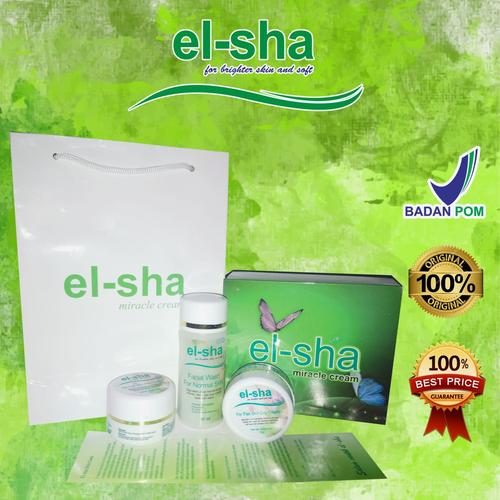 Foto Produk ELSHA MIRACLE CREAM PAKET FLEK dari el-sha miracle cream