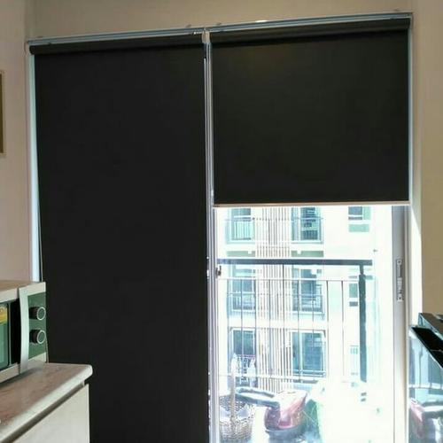black roller blinds
