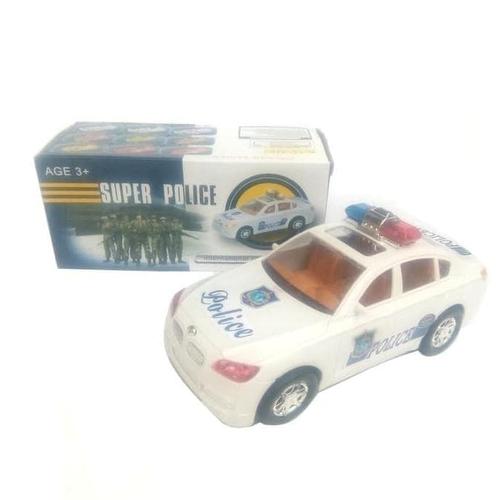 Foto Produk Mainan Mobil Polisi Baterai - mainan mobil polisi berjalan nyala lampu dari Mirakell shopp