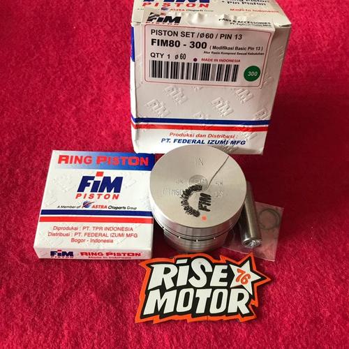 Foto Produk Piston Fim 60 pen 13 mentah dari risemotor