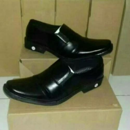 Foto Produk Sepatu fantofel pantofel vantofel pria kulit sintetis - Hitam, 39 dari al baroka