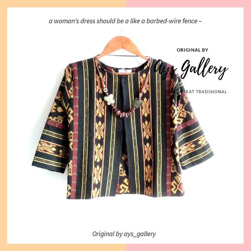 Foto Produk OUTER TENUN FRIDA dari Ays Gallery Tenun Ikat