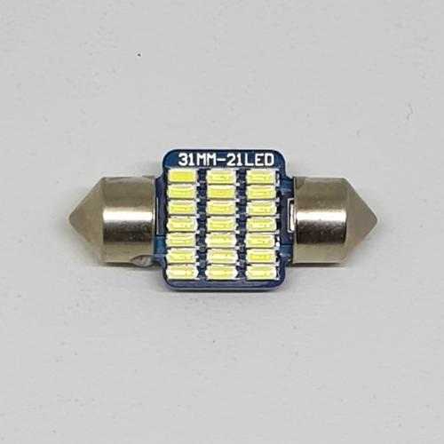 Foto Produk LED Festoon C5W Double End 31MM Lampu Kabin Interior Plafon Putih dari Auto Home