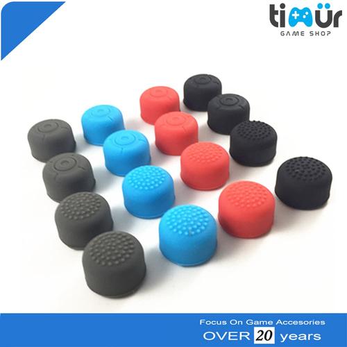 Foto Produk Anti Slip Silikon Silicone Thumb Grip Cover Analog NS Nintendo Switch dari Timur Game Shop
