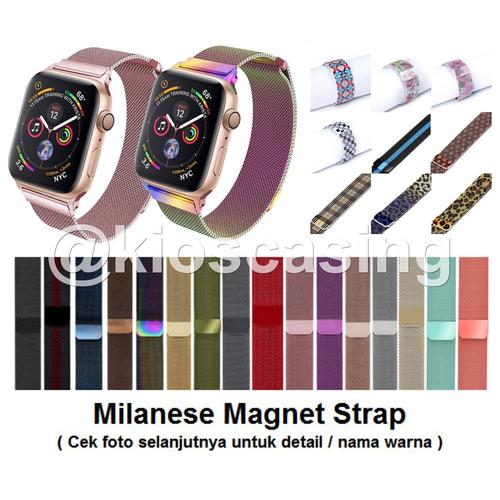 Foto Produk Apple Watch iWatch 42mm 42 mm - Strap Milanese Band Stainless Tali dari kioscasing