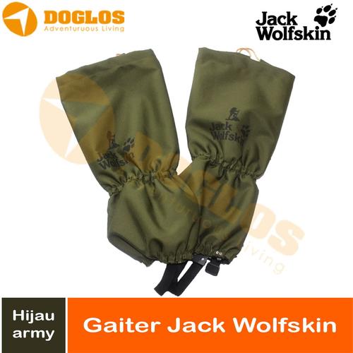 Foto Produk Gaiter Jack Wolfskin Jws Pelindung Kaki dan Sepatu saat Hiking Ijo dari toko doglos