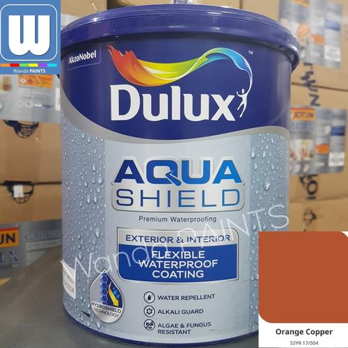 Jual Dulux Aquashield Orange Copper 53yr17 504 4 Kg Jakarta Barat Wanda Paints Tokopedia