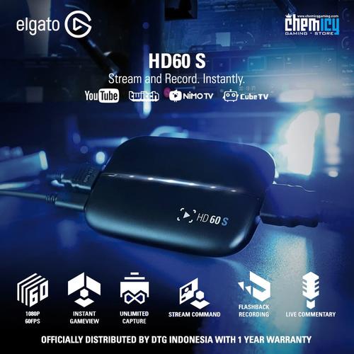 Foto Produk Elgato HD60S Game Capture Stream and Record dari Chemicy Gaming