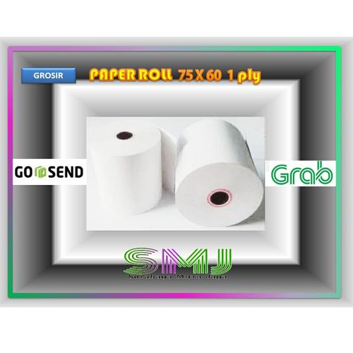 Gambar Kertas Roll / Kertas Struk Kasir 75 x 60 1 ply dari Surabaya Mitra Jaya Kota Surabaya Tokopedia