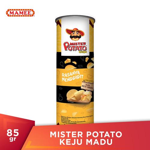 Foto Produk Mister Potato Crisps Keju Madu 85gr dari Mamee Indonesia