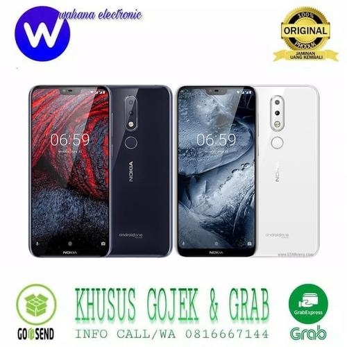 Foto Produk NOKIA 6.1 PLUS - NOKIA ANDROID ONE SMARTPHONE 5,8 INCH dari Wahana Electronic .