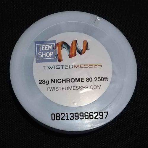 Foto Produk Twisted Messes Nichrome 80 Ni80 28 AWG - Meteran dari TeeM Shop