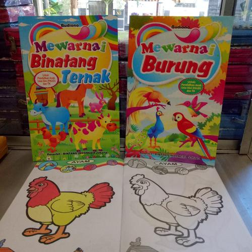 Foto Produk Buku Anak, buku mewarnai dari ALIDA