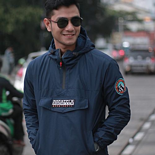 Foto Produk jaket cagoule pria / parasut taslan premium / jaket outdoor dari Key Distro Bdg