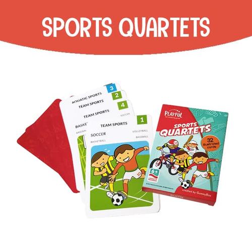 Gambar Sports Quartets | Playful by GummyBox dari GummyBox undefined Tokopedia