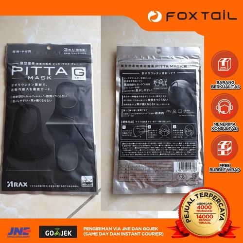 Foto Produk ORIGINAL Pitta mask masker jepang korea mudah bernafas stylish motor dari Foxtail Store