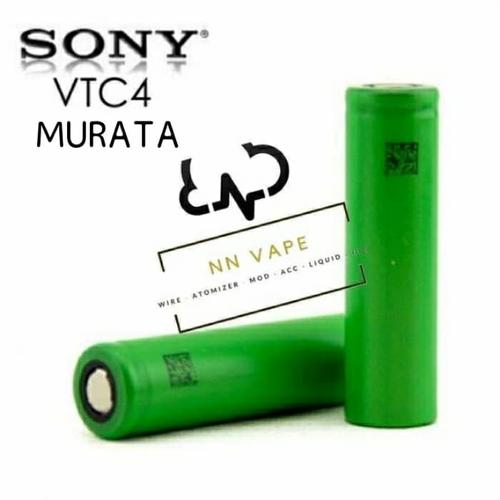 Foto Produk Battery SONY VTC4 / SONY VTC 4 18650 2100 mAH 30A (Authentic) dari NNVape