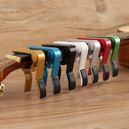 Foto Produk Capo Gitar Import Aluminium Murah Gitar Akustik / Klasik / Elektrik - Hitam dari Genesis Music Store