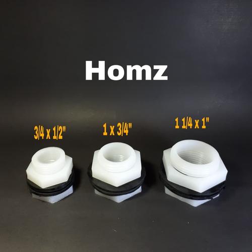 Foto Produk VLOK RING TOREN 1" x 3/4" in inch TANGKI/V RING TANDON PVC/PLOK RING dari Homz