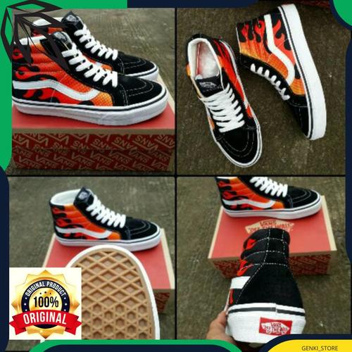 dragon flame vans