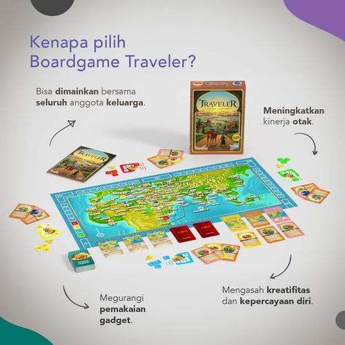 Foto Produk Board Games Traveler dari matthewbookstore