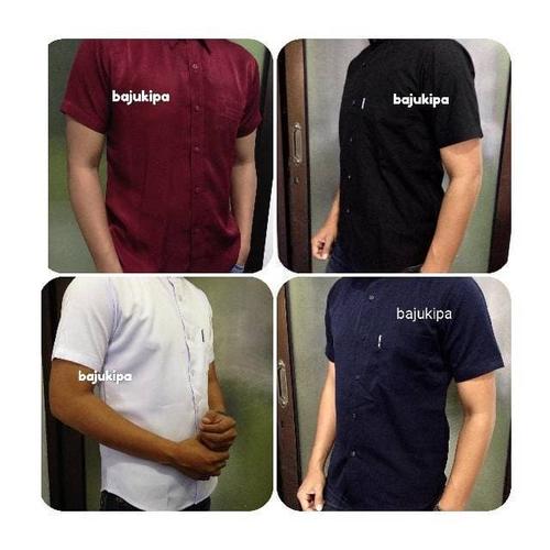 Foto Produk Kemeja Polos size Regular - Multicolor, XS dari bajukipa