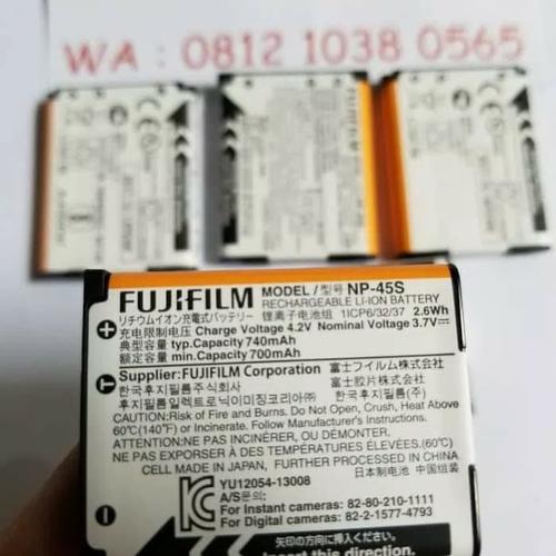 Jual Battery Fujifilm NP45S ORIGINAL Jakarta Utara BAYUCAMERA