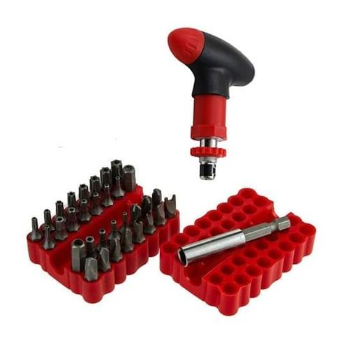 Gambar OBENG T SCREWDRIVER BIT 33 MATA OBENG MAGNETIC dari DO OFFICIAL STORE Kota Bekasi Tokopedia